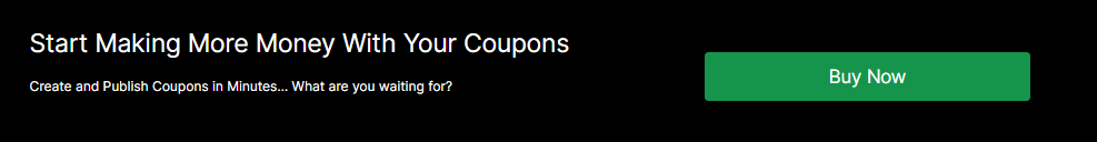 WP coupons and deal black friday CTA