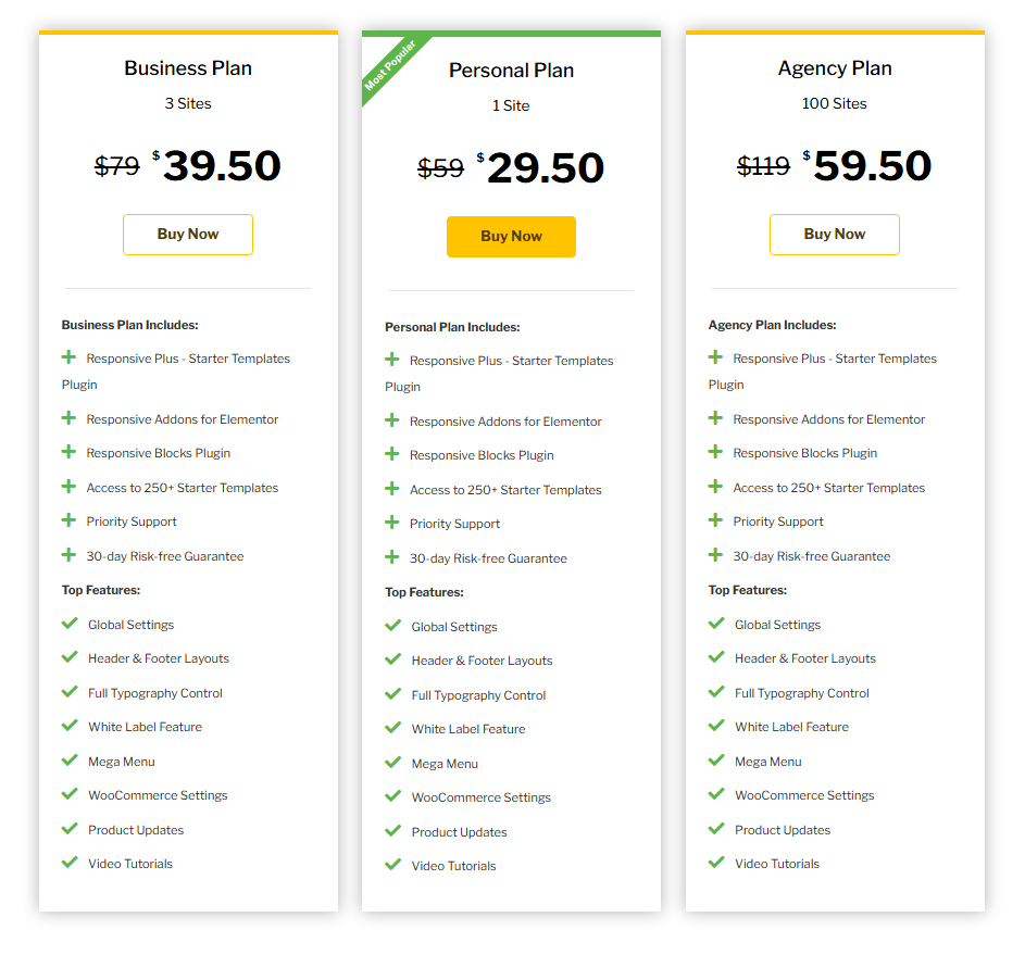 cyberchimp black friday pricing