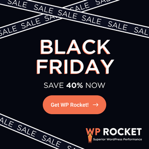 wp rocket black friday sale
