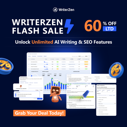 writerzen ltd and black frdiay deal