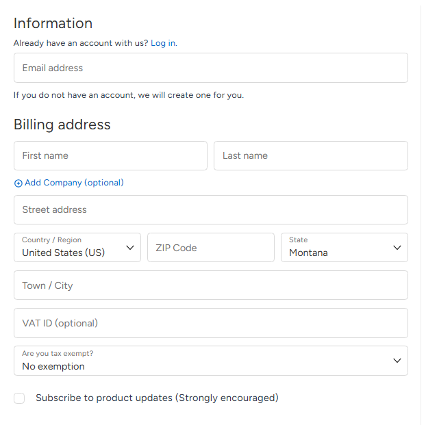Kadence WP Discount Code: Get 10% Off May Special Sale (UPDATED) kadence theme checkout page - information and billing address
