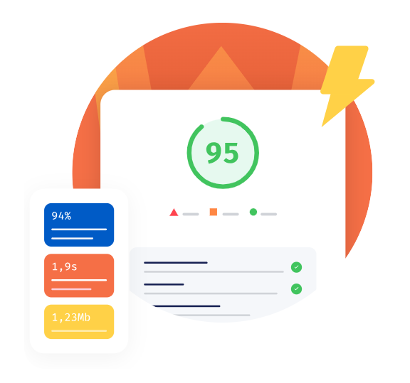 PageSpeed performance score instantly