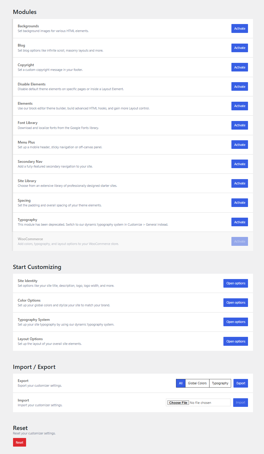 Gp Premium - Modules