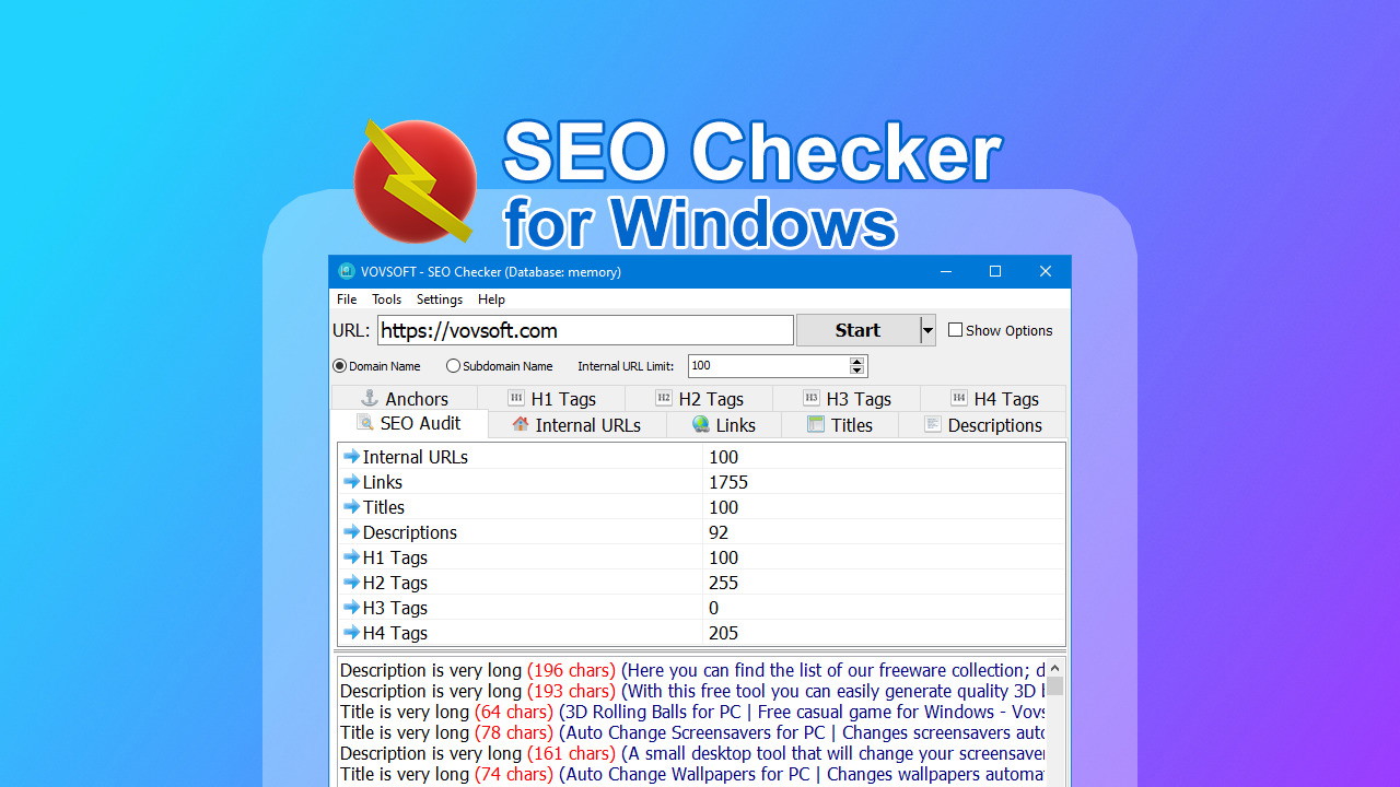SEO Checker for Windows Lifetime Deal
