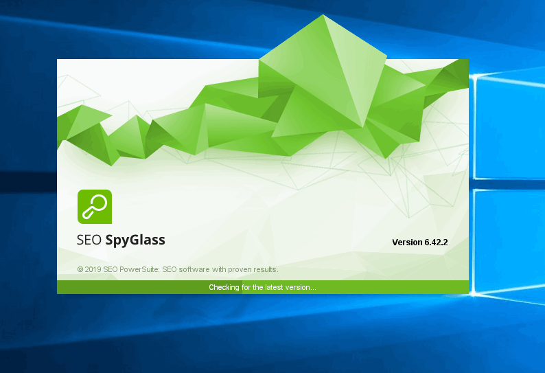 SEO SpyGlass sinitiation