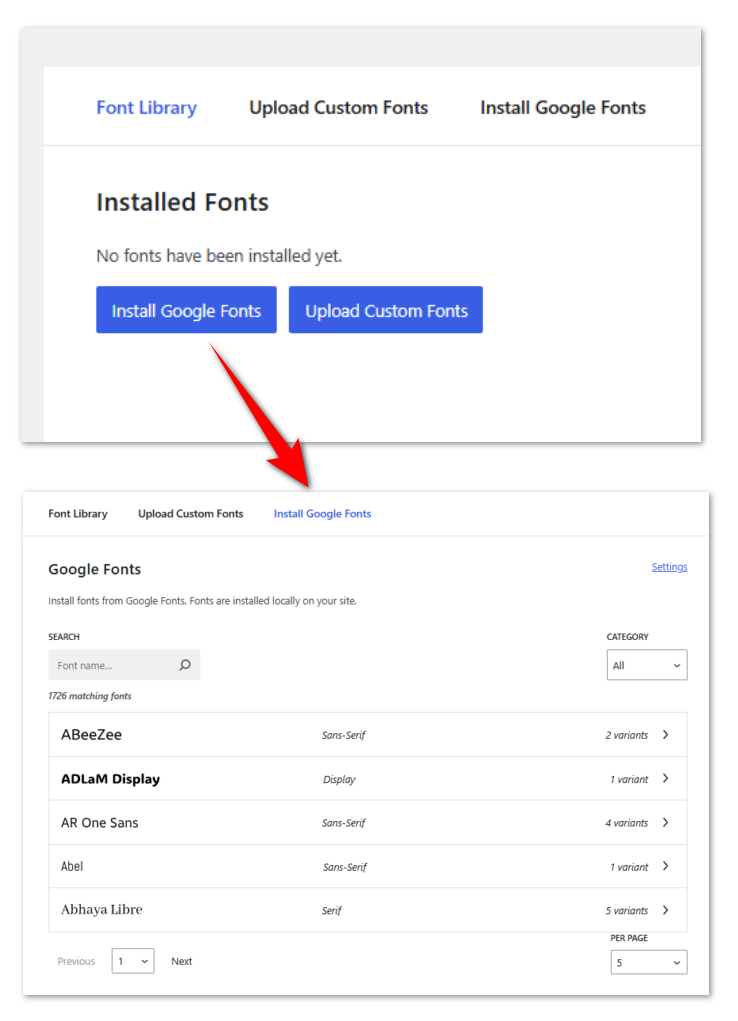 Font Library In Gp Premium