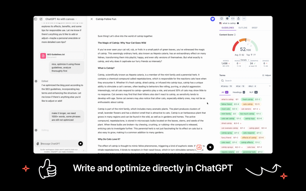surfer seo in chatgpt