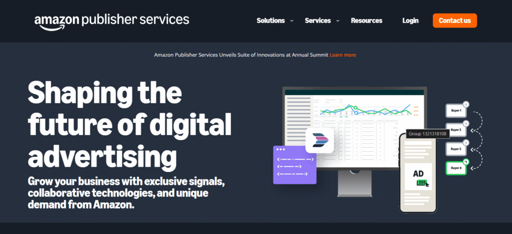 Amazon Publisher Services (APS)