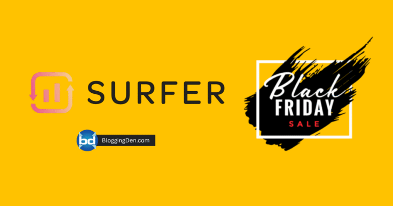 Surfer SEO Black Friday Deal