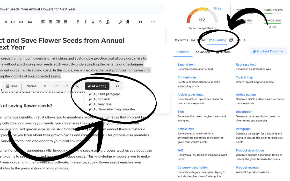 neuronwriter - ai writing