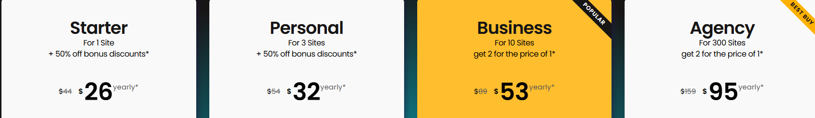 Blocksy Black Friday Annual Price