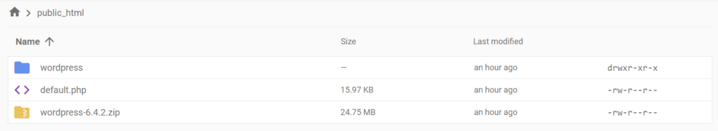 upload WordPress CMS manually