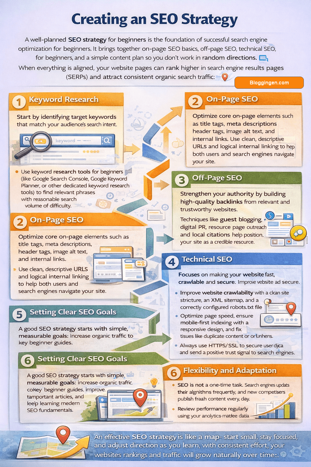 Creating an SEO Strategy for beginners