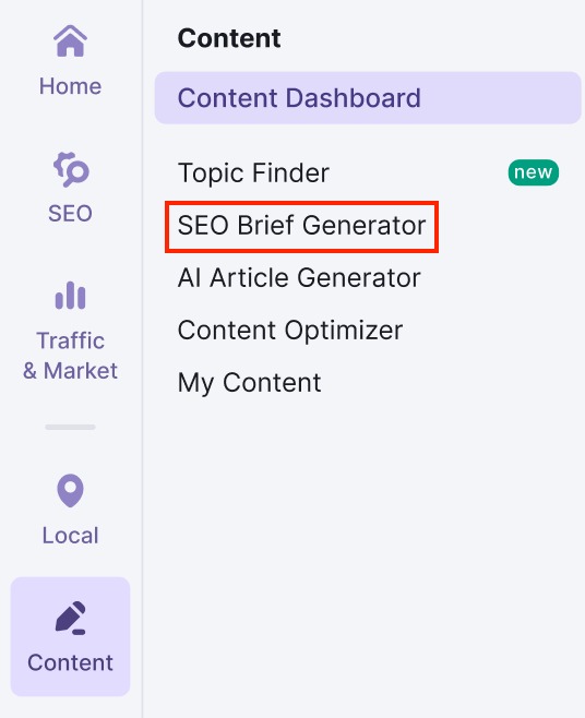 Launch SEO Brief Generator