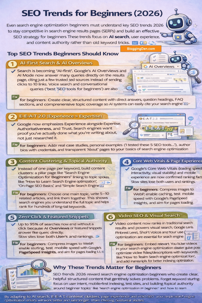SEO trens for beginners