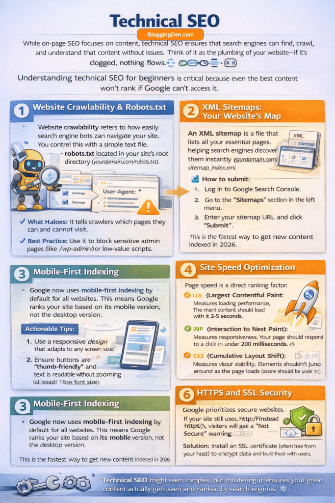 Technical SEO for beginners