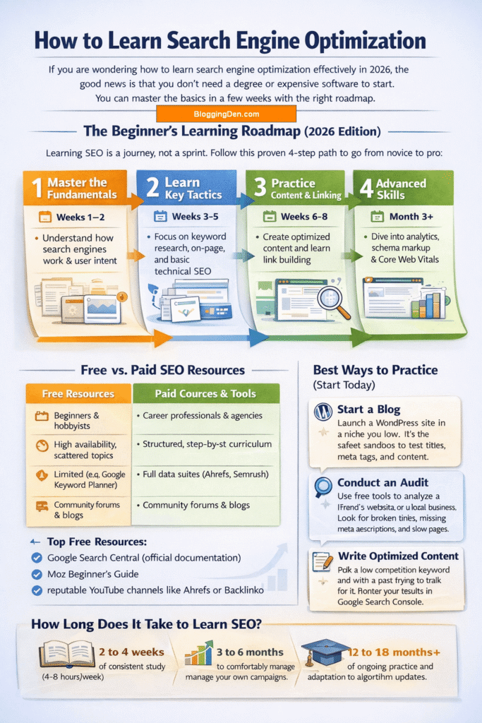 How to Learn Search Engine Optimization