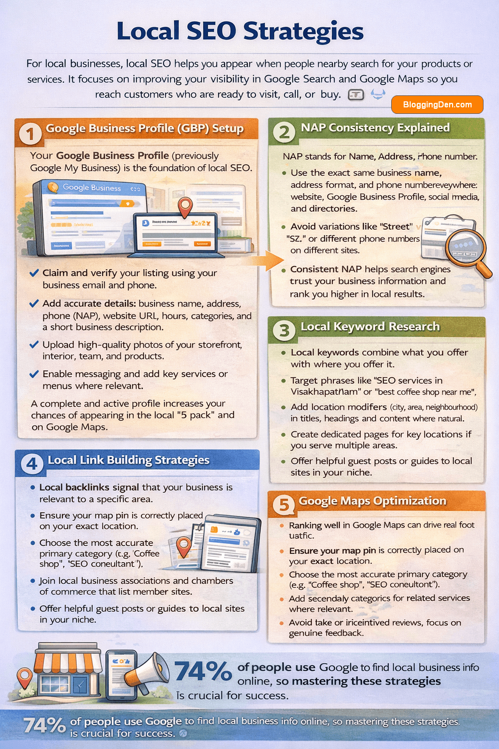 local seo strategies for beginners