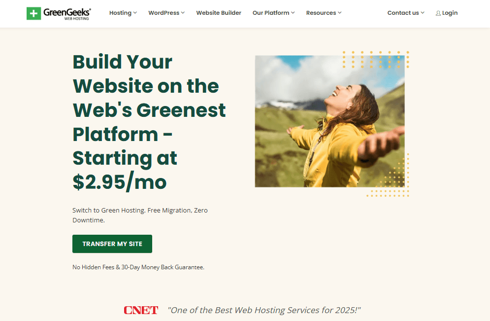 Greengeeks hosting