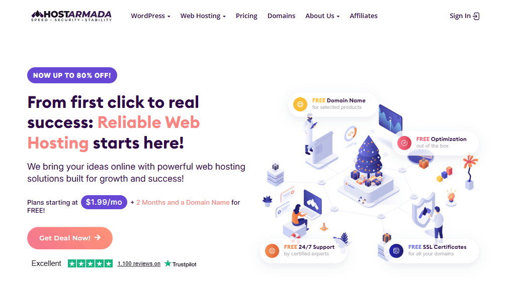 hostarmada hosting