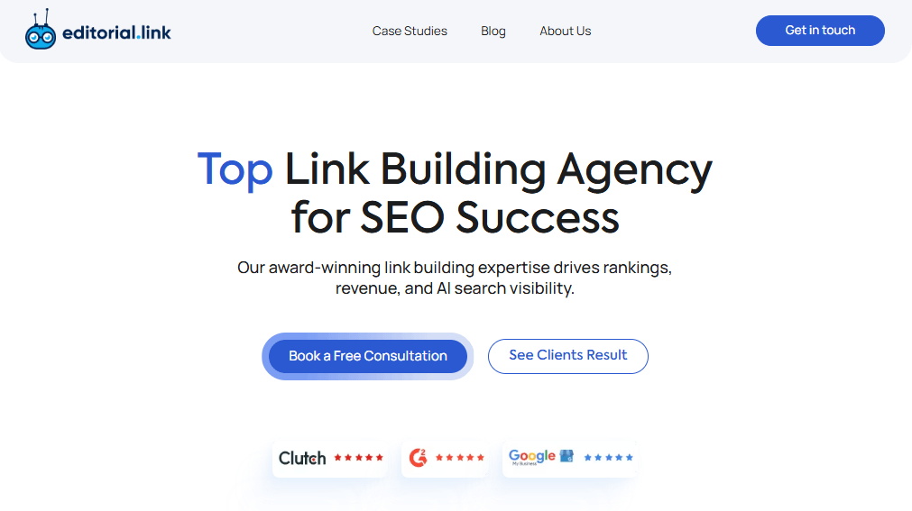 editorial link - top link building agency for seo success