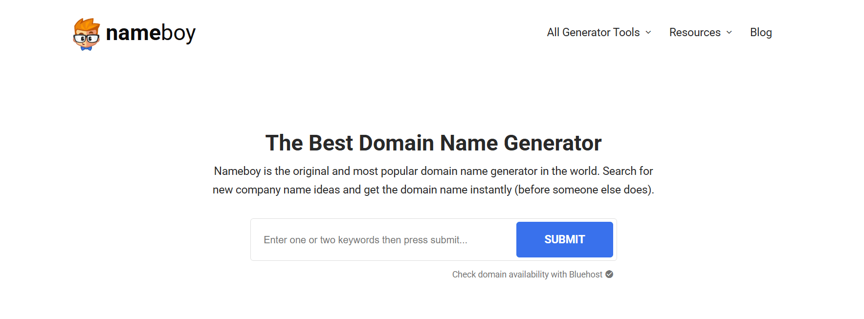 nameboy domain name generator