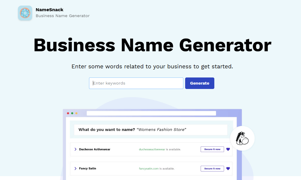 namesnak business name generator