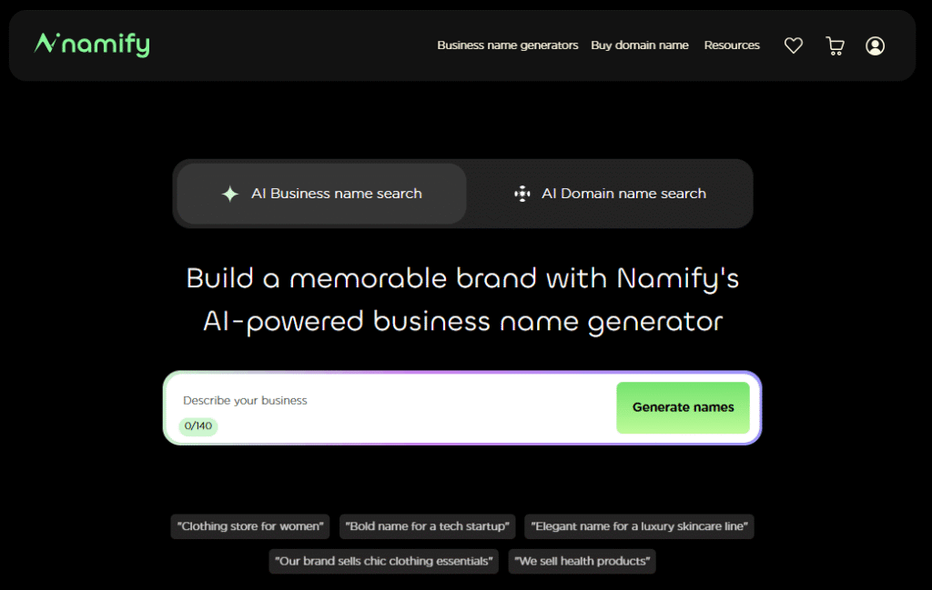 namify name generator