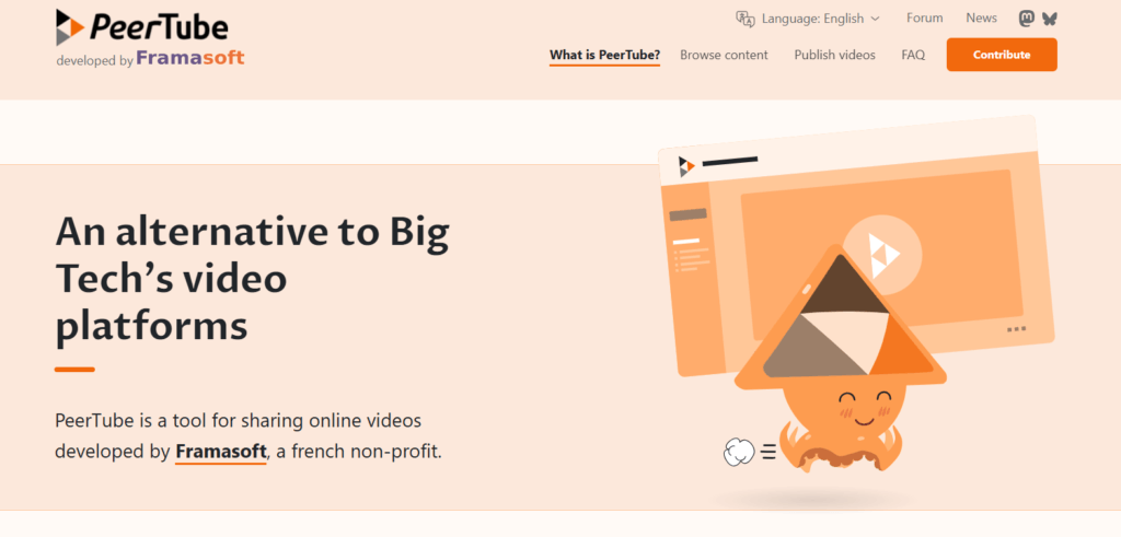 peertube - yt alterantive