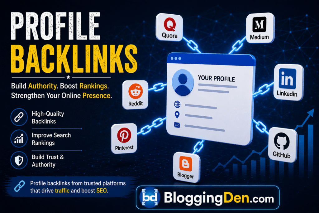 profile backlinks to build authority