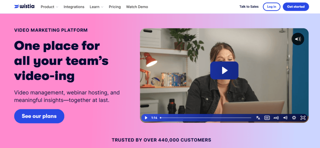 Wistia - best alternative for Youtube