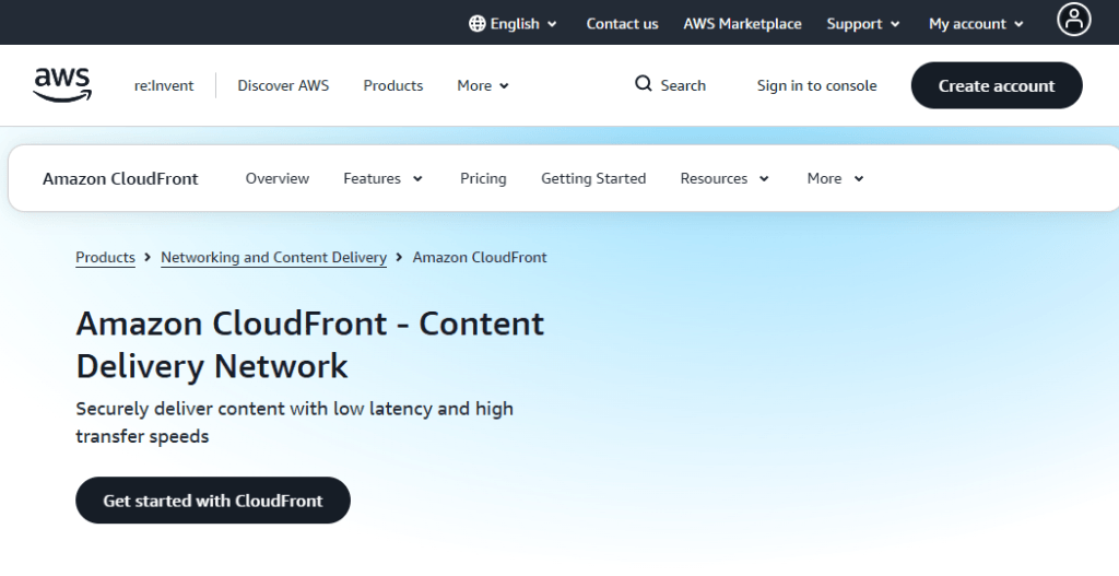 Amazon CloudFront CDN