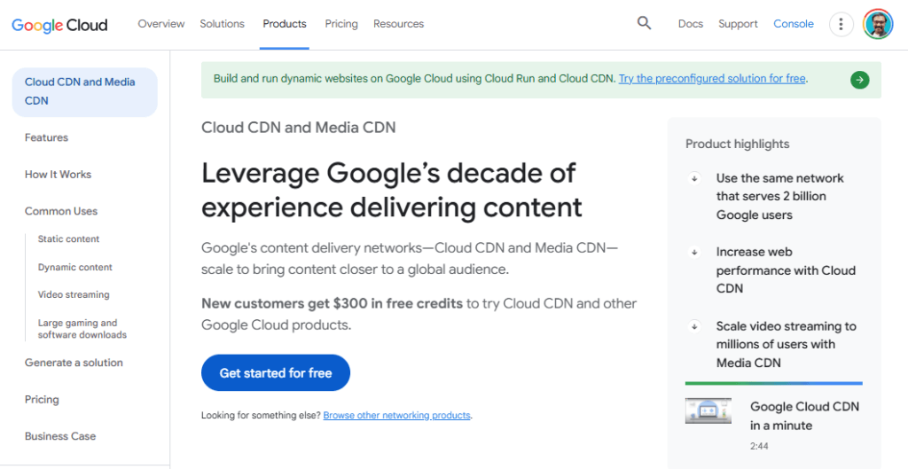 Google Cloud CDN
