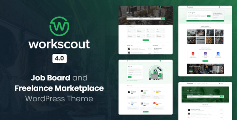 WP Scout theme: Job Board & Freelance Marketplace WordPress Theme