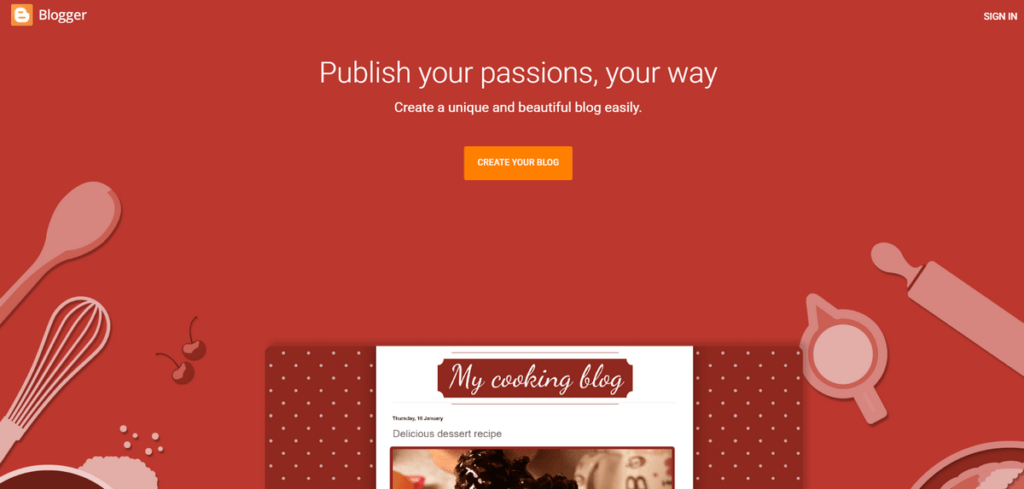 blogger com free blogging platform from google