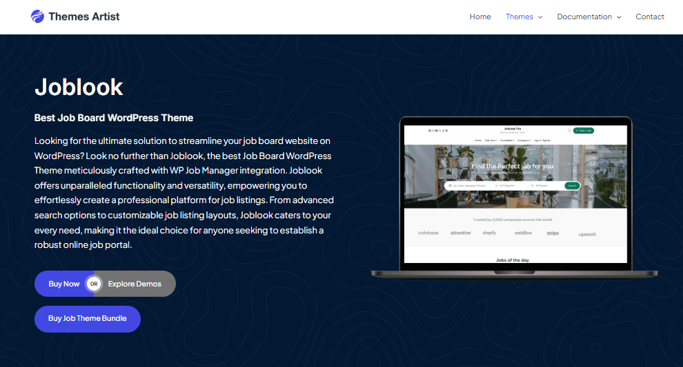 joblook wordpress theme