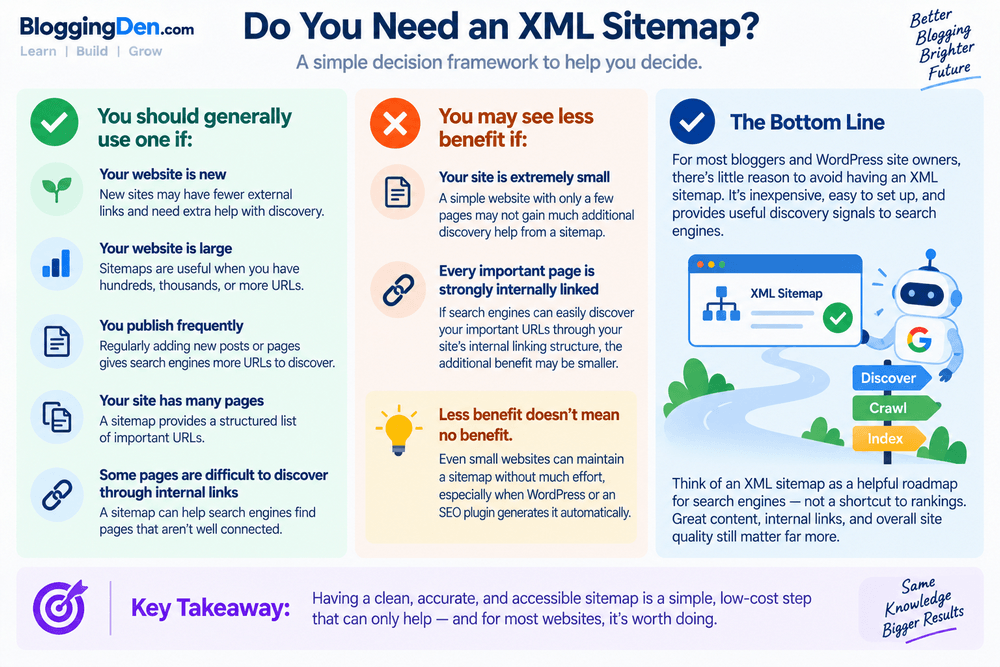Do You Need an XML Sitemap