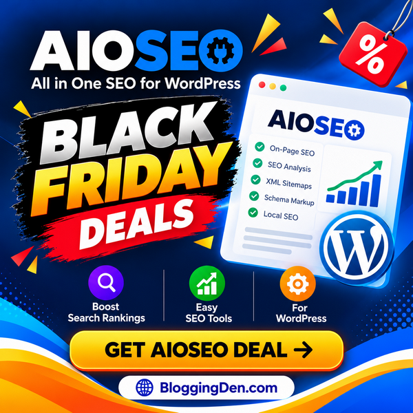 AIO SEO plugin black friday deal