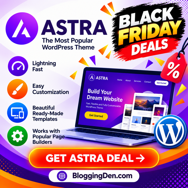 Astra theme black friday deals