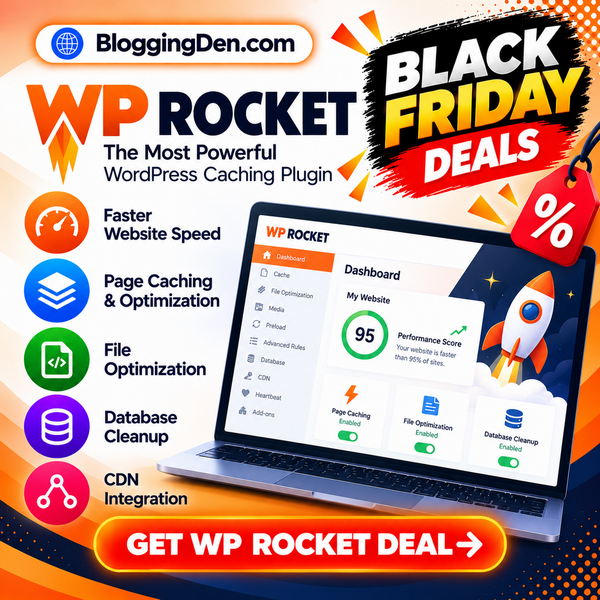 WP Rocket Black Friday Deals