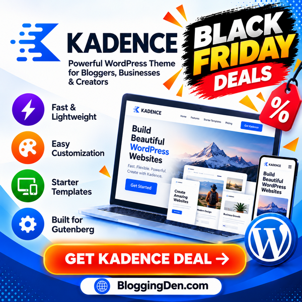 kadence black friday deals