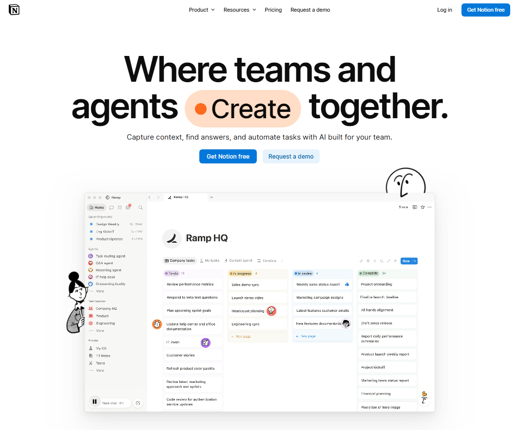 notion - Best for Content Planning and Documentation